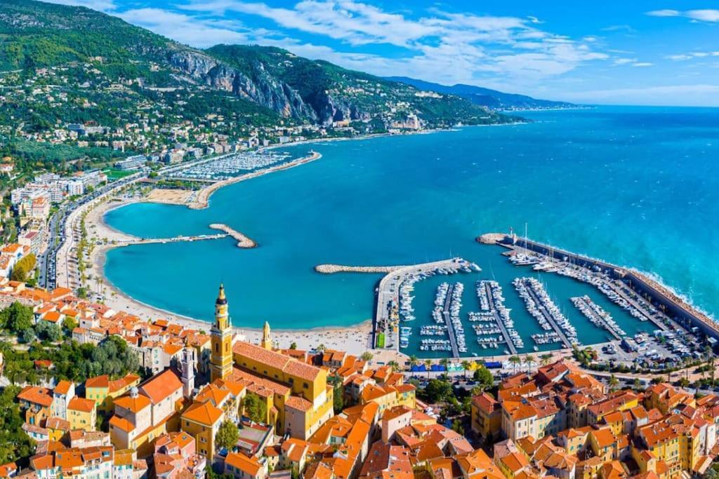 Le Landelle - Centre- Climatisation -Proche Gare Sncf Apartment Menton Exterior photo